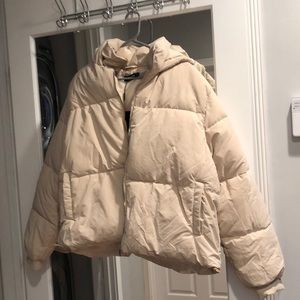 Cream PLT  PLUS Puffer XXL